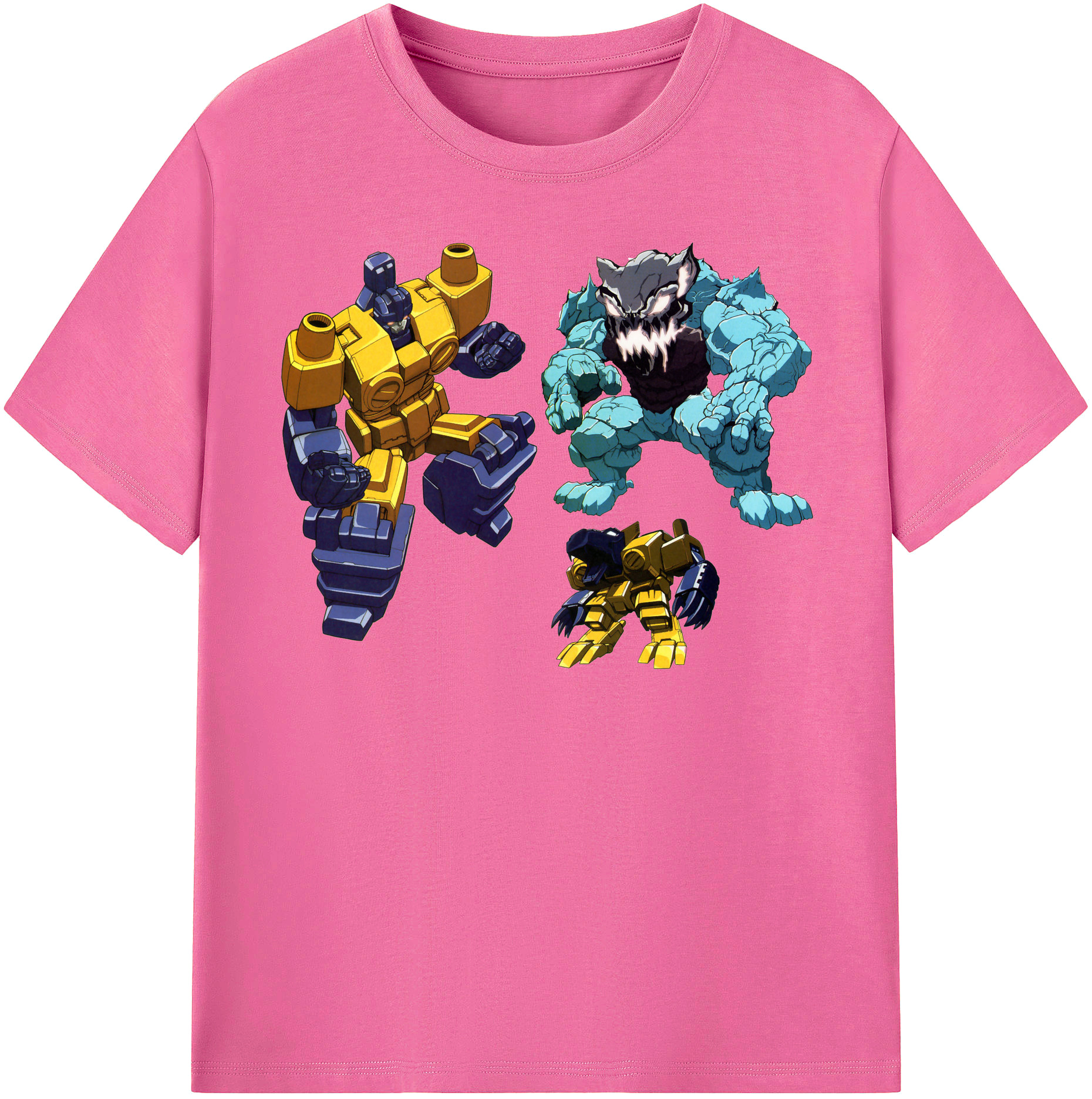 （画像用）  レディースカジュアルプリントTシャツ（綿100％）